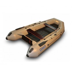 Моторная лодка Фортуна 3500 с надувным дном серии P (цвет серый)
