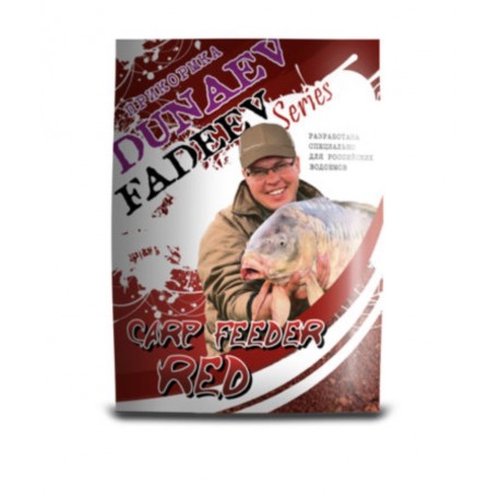Прикормка «DUNAEV-FADEEV» 1кг Feeder Carp Red