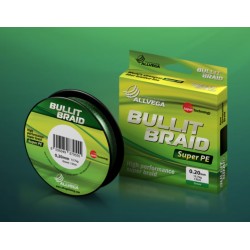 Плетеный шнур ALLVEGA BULLIT BRAID 135m Dark Green 0.14мм