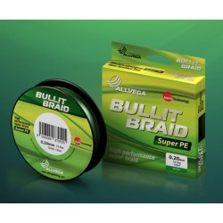 Плетеный шнур ALLVEGA BULLIT BRAID 92m Dark Green 0.12мм