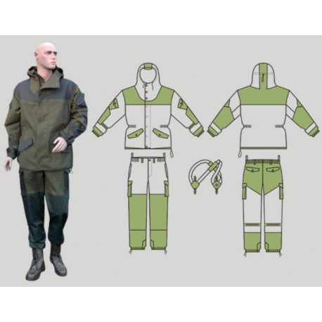 К-м "Горка-3" ЗИМА (тк. палатка + синтепон + флис) (хаки)