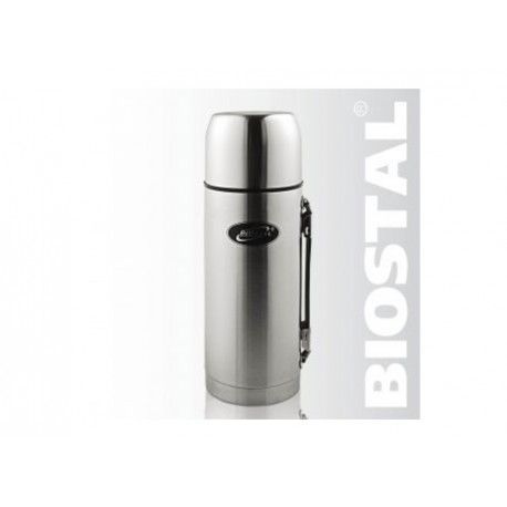 Термос Biostal "Охота" NBP-1000H 1л (узк. горло, с ручкой)