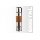 Термос Biostal NB-1000 P-С 1,0л (узкое горло, цв. силик. вставка) Мокко