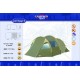 Палатка кемпинговая CAMPACK-TENT Land Voyager 4