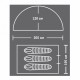 Палатка туристическая CAMPACK-TENT Dome Traveler 3