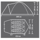Палатка туристическая CAMPACK-TENT Mount Traveler 3